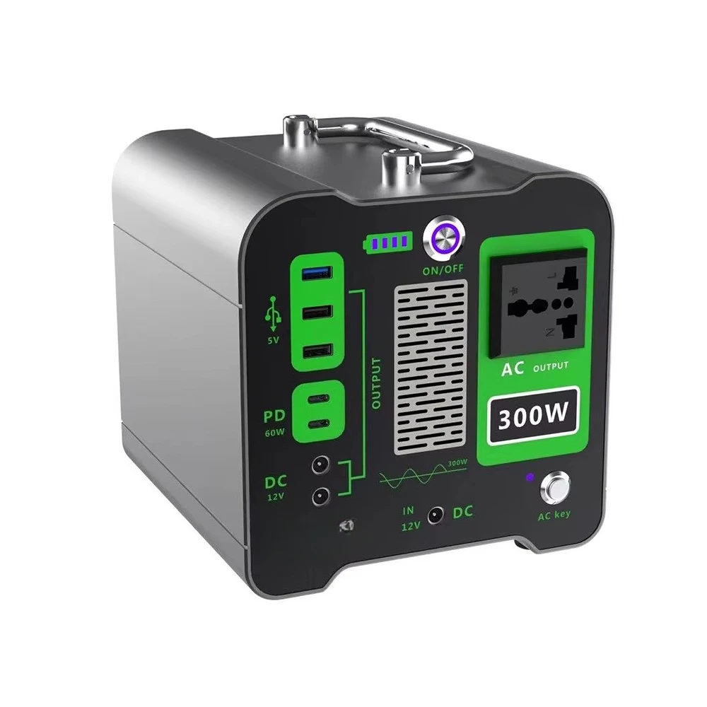 

Best-selling factory supplies portable solar generator 300W solar power station 220V solar generator