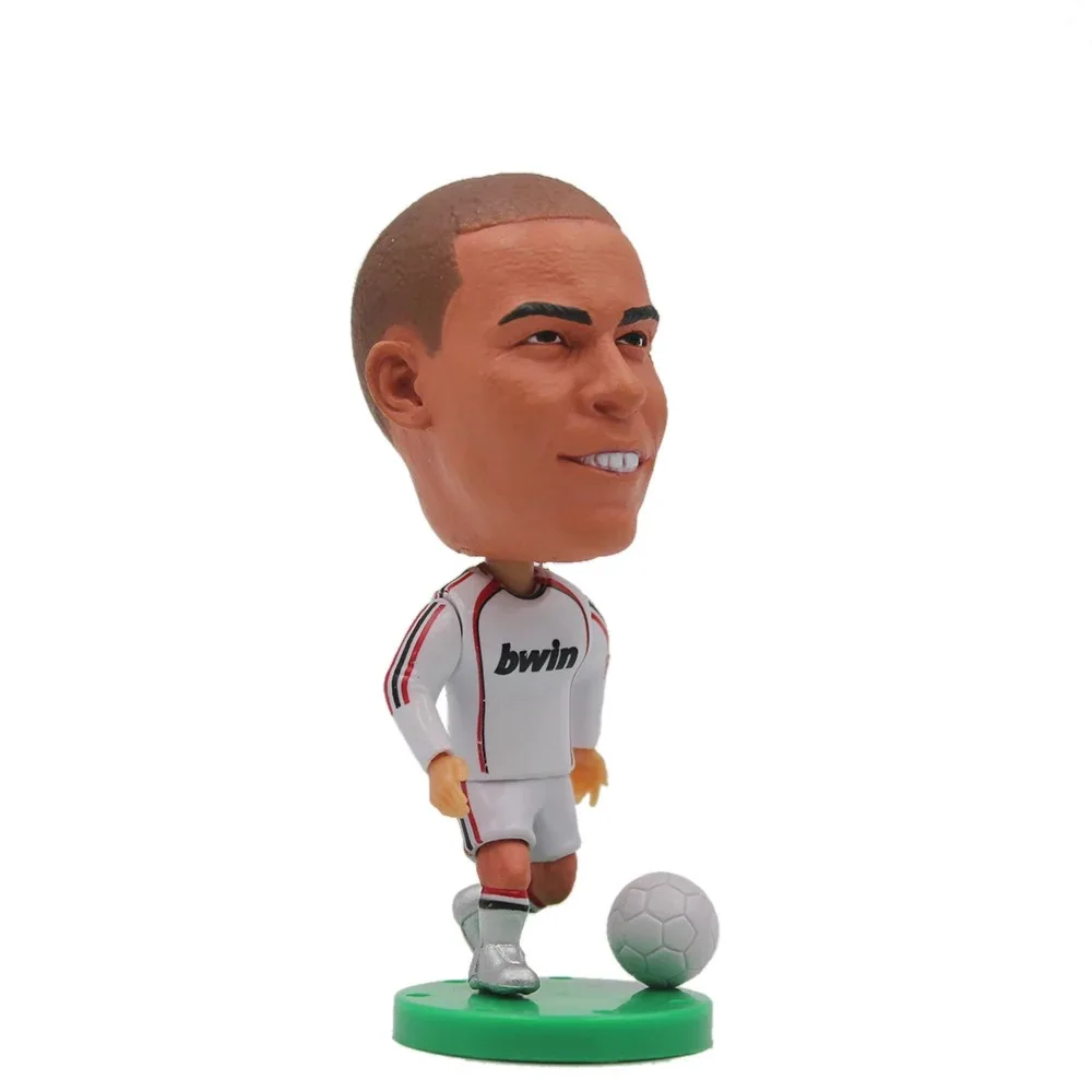 NewACFootball Doll Resin Action Figure 2.5inch 6.5cm Mini Soccer Figurine Toy