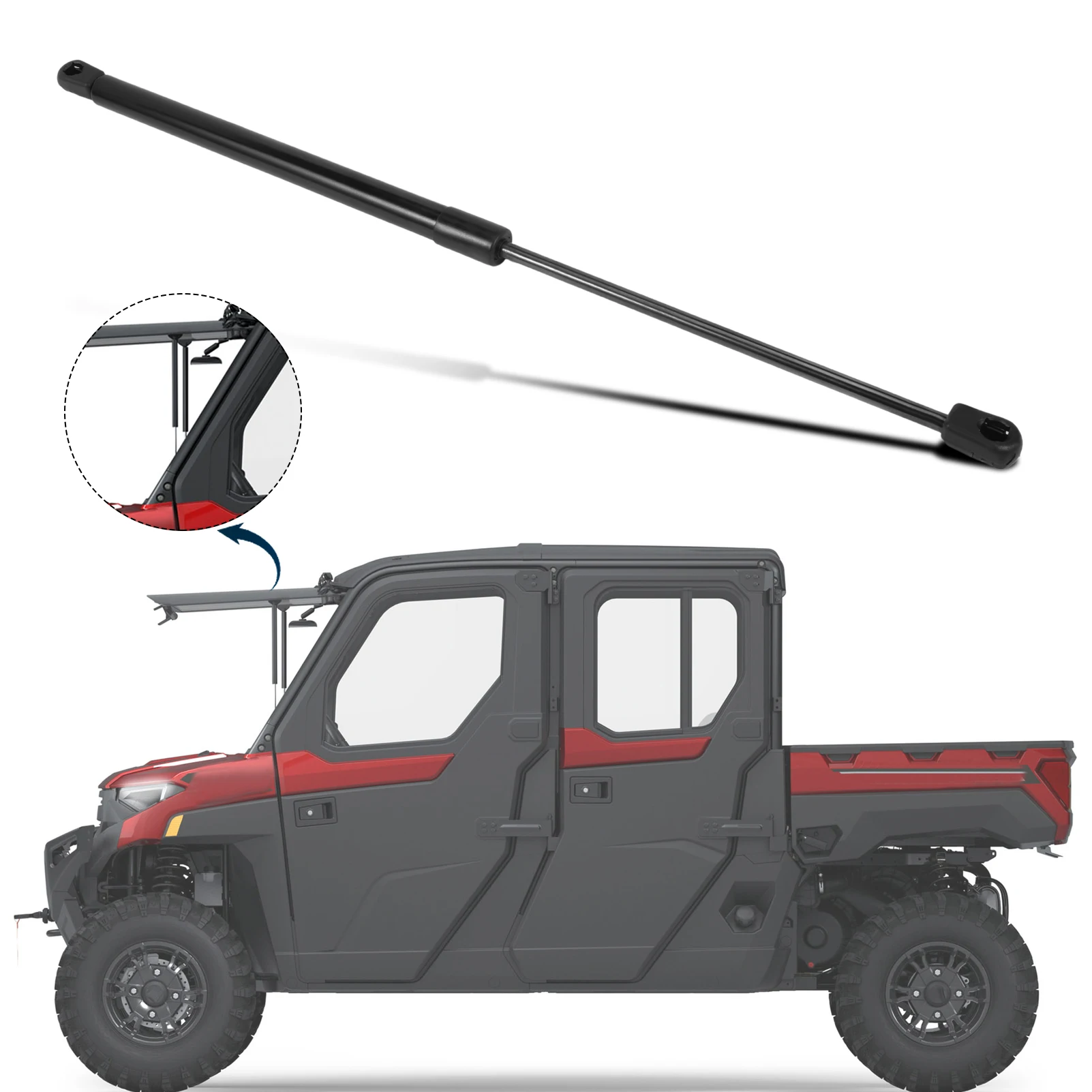 

7043889 Подъемная стойка лобового стекла кабины переднего стекла 2207158 для Polaris Ranger 2013-2025
