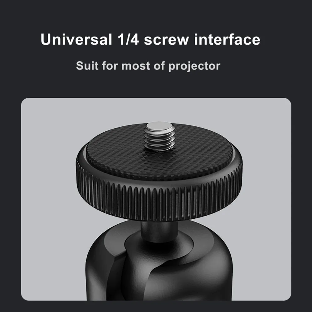 سطح المكتب العارض حامل حامل معدني متعدد زاوية قابل للتعديل العارض قوس ل XGIMI h2 / XGIMI H3 / XGIMI هالو العارض