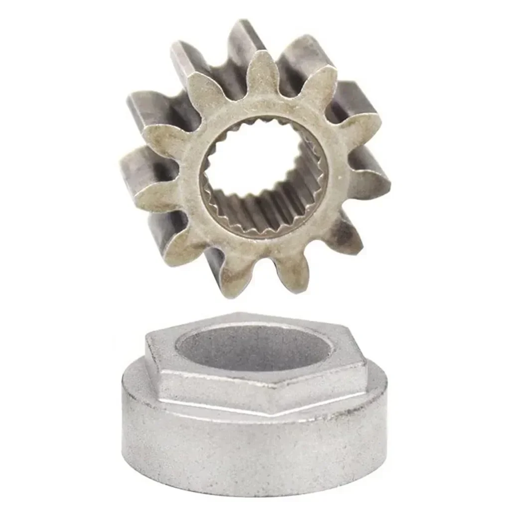 1pc Pinion Gear And 1pc Bushing For CUB CADET 717-1554 741-04237A, 741-04237B Garden Power Tool Accessories And Parts