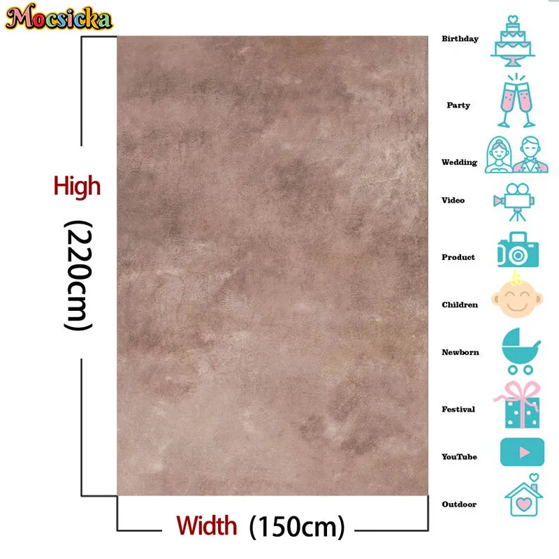Mocsicka مجردة التدرج بلون صورة خلفية سطح جدار دش حفل زفاف عيد ميلاد التصوير الخلفية