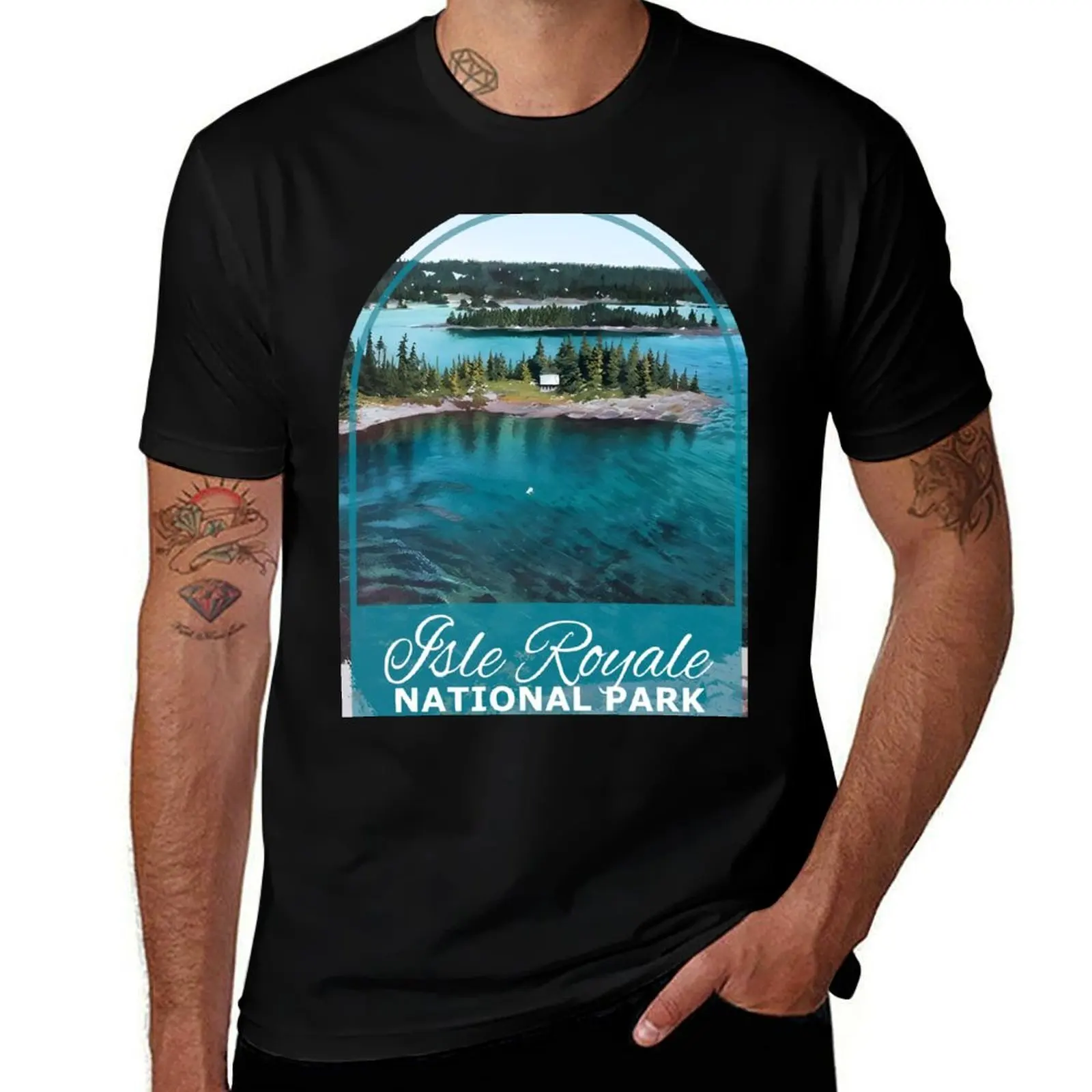 

Isle Royale National Park T-Shirt custom t-shirts oversizeds rapper graphic tees t shirts for men graphic