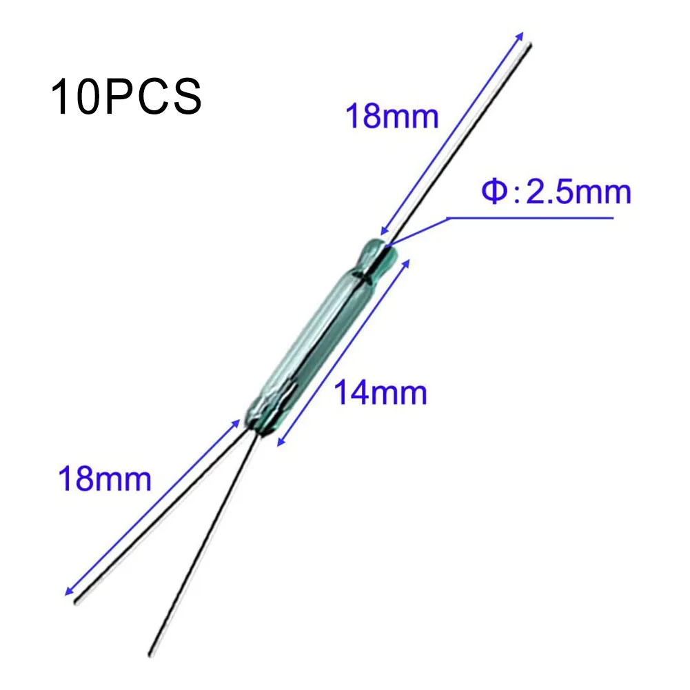 

Induction Switch Reed Switch 3 Pin Type 4W 60VDC/VAC Careful Glass Light Weight Magnetic Small Size IoT Projects