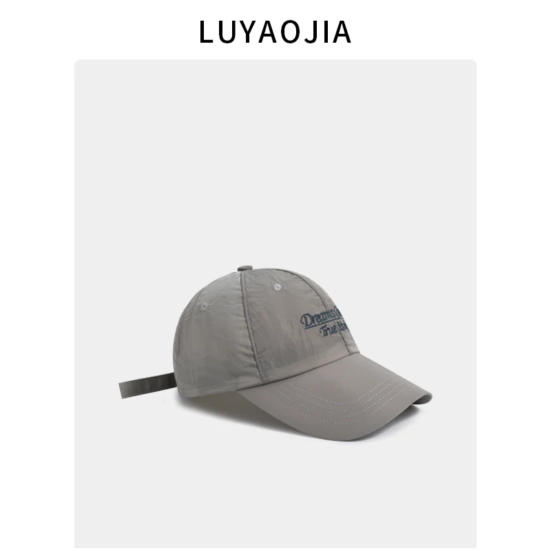 

quick-drying baseball caps for men and women summer travel sports sunshade and sun protection Korean version casual cap