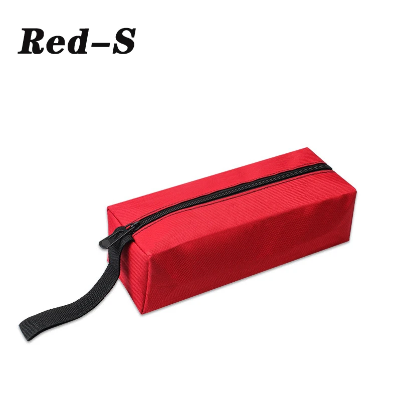 Oxford Canvas Waterproof Storage Hand Tool Bag Screws Nails Drill Bit Metal Parts Fishing Travel Makeup Organizer Pouch Bag Case