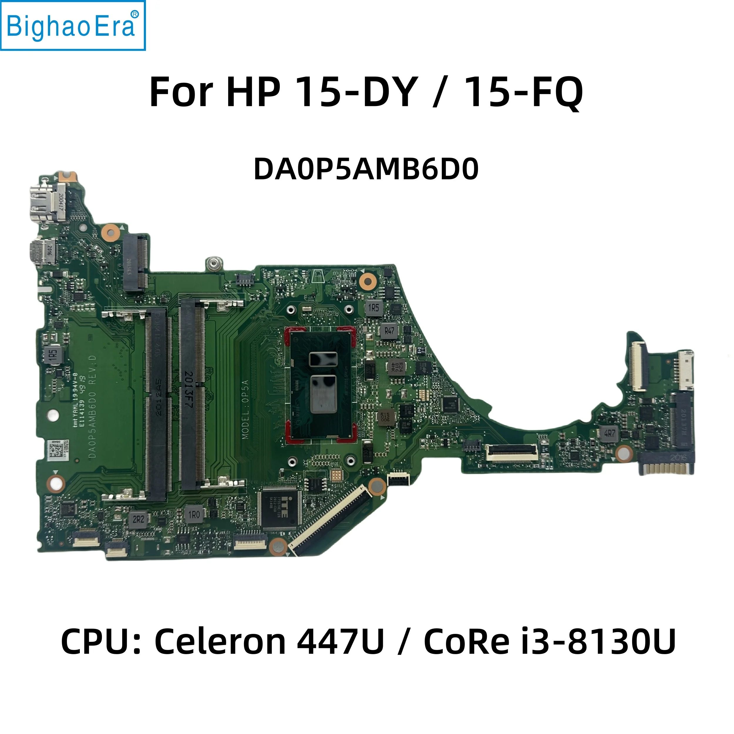 l63651-601-for-hp-15s-fq-15t-dy-15-dy-laptop-motherboard-with-intel-celeron-4417u-i3-8130u-cpu-ddr4-da0p5amb6d0-tpn-q222