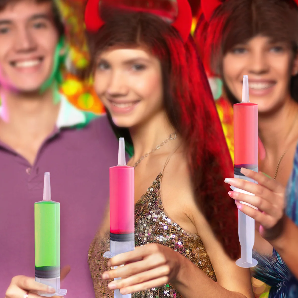 

Halloween 25PCS 60ml Reusable Shot Syringes Food Grade Injector for Jelly Candy Dessert Kitchen Baking Tool Set