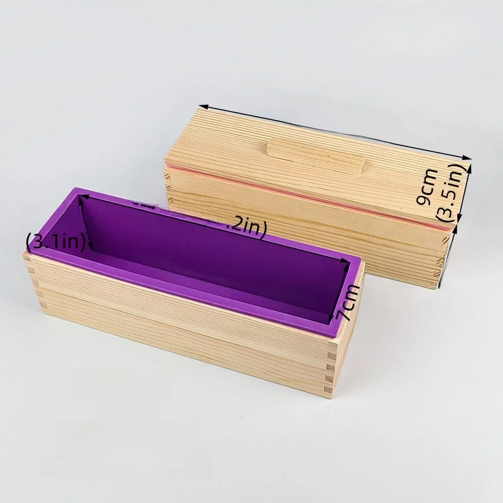 手作り長方形木製ボックス型トースト石鹸型ケーキパン焼き型キッチン調理器具diyベーキング用品