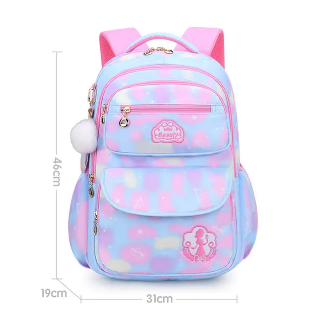 AyeBeau Rucksack Schultasche Mädchen Rucksack für Kinder Kind Kind Teenager weibliche Klasse Schultasche Primäre Frauen Rucksack Teen Bookbag Kit 4