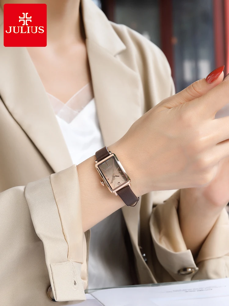 

Women'S Watch 2026 New Style, Light Luxury, High-End Square Fashion Quartz Watch, Suitable As A Birthday Gift For Women.