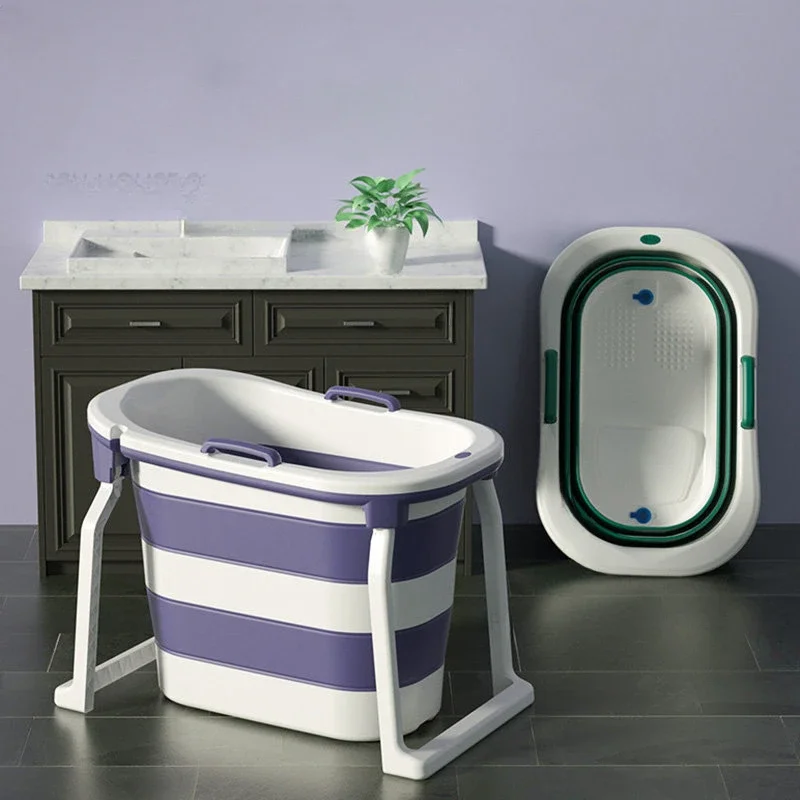 

Adult Bathtub Small Apartment Portable Bathtubs Baby Full Body Bathtubs Bathroom Products Home Children Swimming Bucket