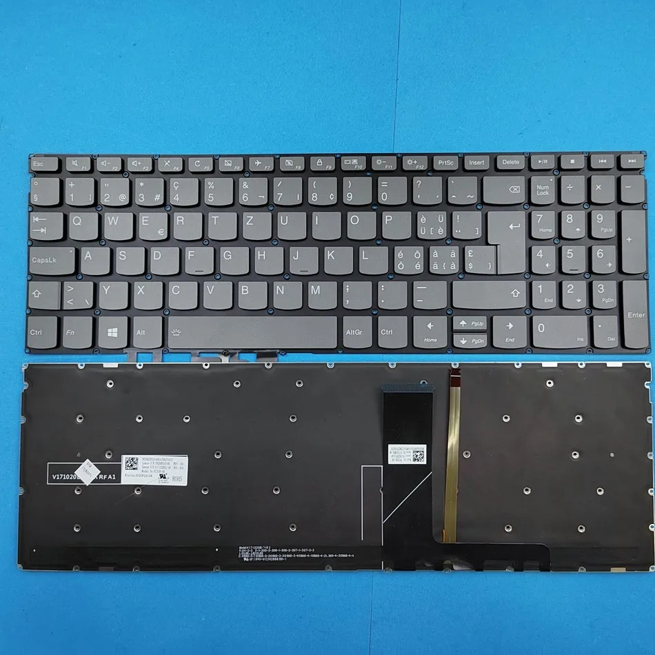 

Swiss Backlit Keyboard For Lenovo Yoga C740-15IML C740-15 S740-15IRH S740-15 V740-15 V340-15 thinkbook 15IIL E5-IML PC5SB-SW