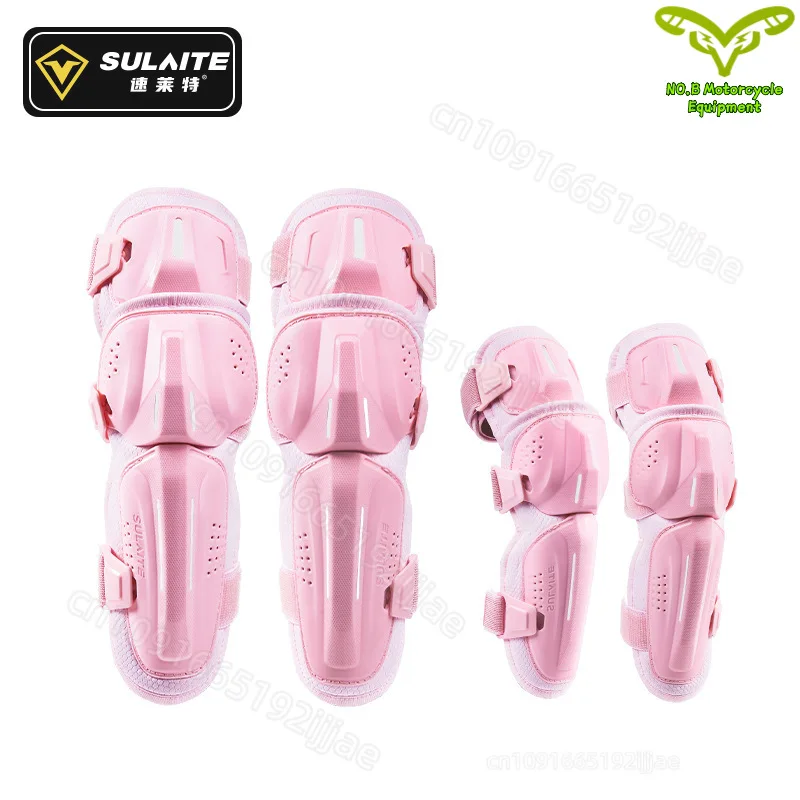 

Наколенники SULAITE для мотокросса, защита для мотоцикла, налокотники для езды, наколенники для мотокросса и внедорожных гонок, универсальный размер