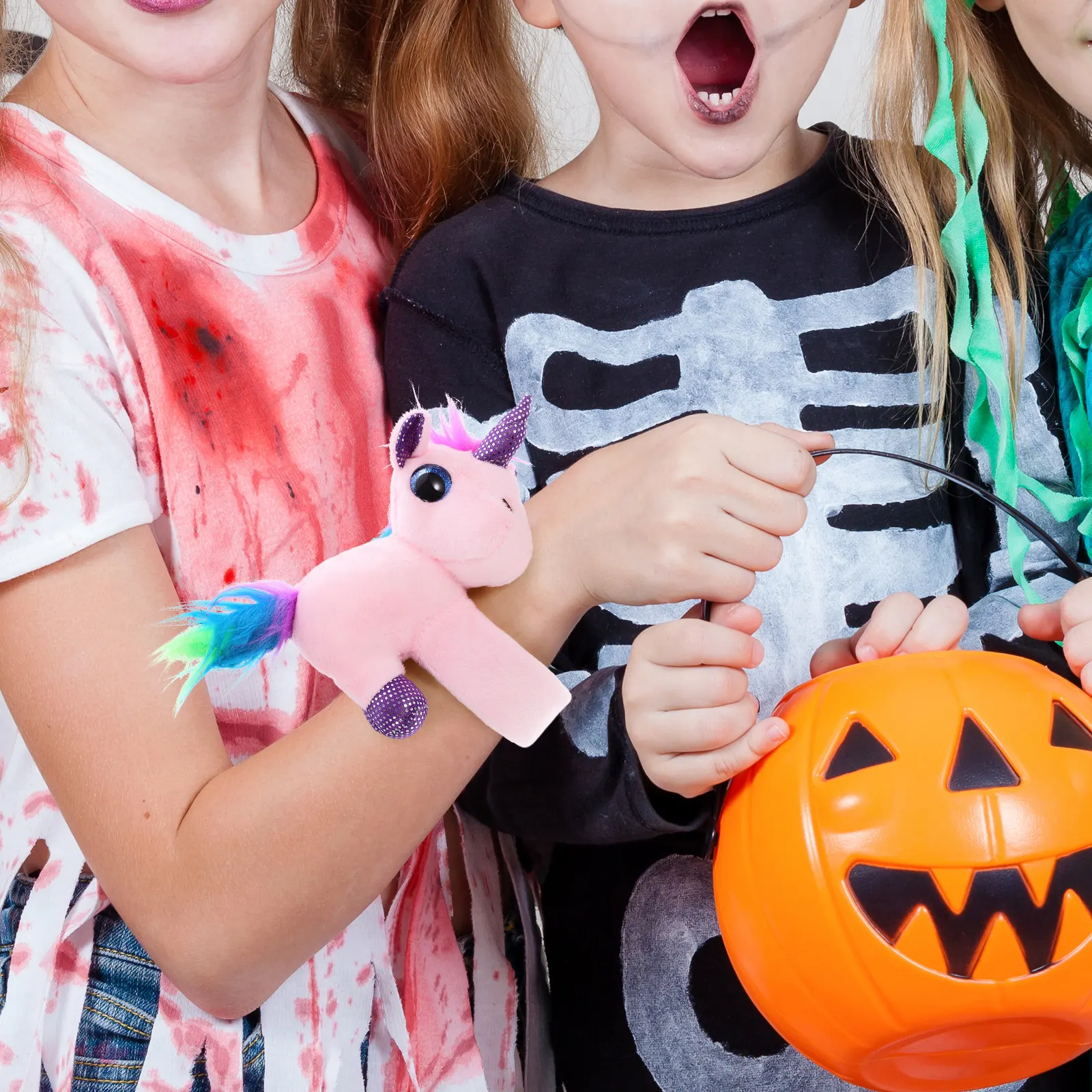 

Unicorn Slap Bracelet Exquisite Craftsmanship Soft Touch Edge Sealed Easy Wear Take Off Fits Most Wrist Sizes Party Gifts Kids