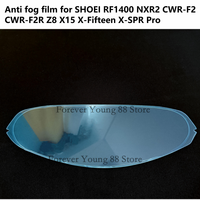 Anti Fog Film for SHOEI RF1400 NXR2 CWR-F2 CWR-F2R Z8 X15 X-Fifteen X-SPR Pro Anti-fog Insert Sticker Helmet Accessories Clear