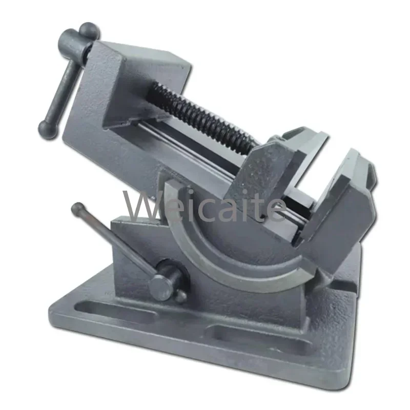 China Industrial Strength Benchtop and Drill Press Tilting Angle Machine Vise 3