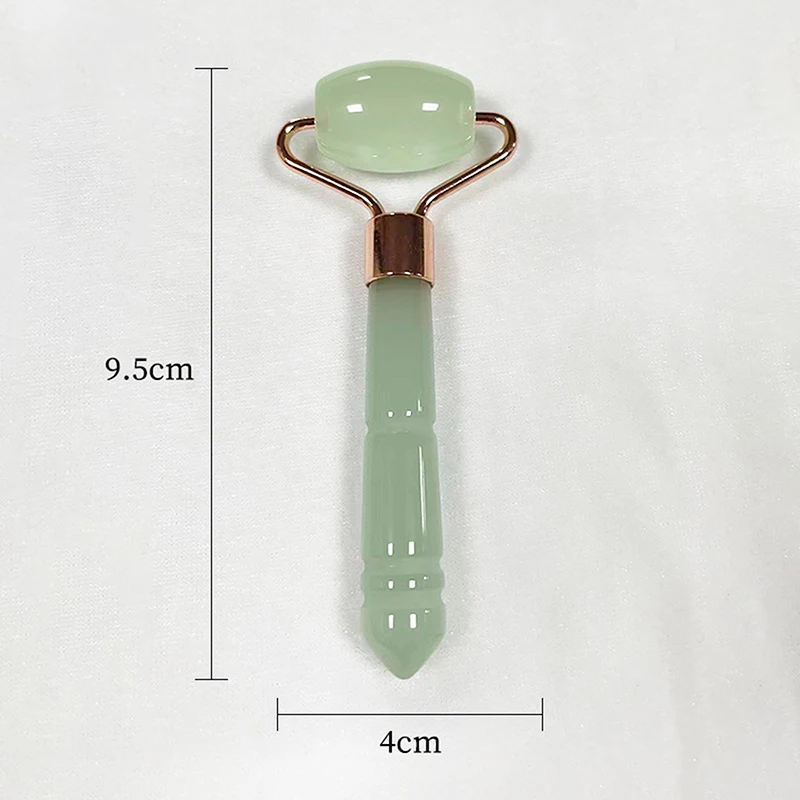 Massaggio a testa singola Gua Sha Jade rullo facciale Face Lift Up strumento per la cura della pelle