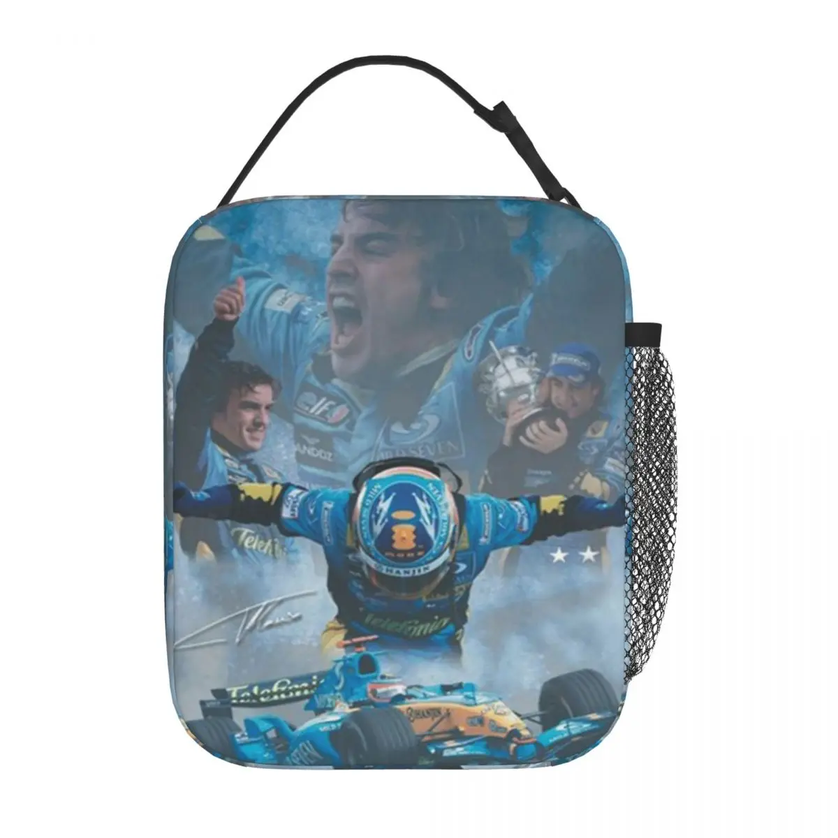 Insulated Lunch Bag Fernando Alonso Poster Accessories Lunch Container New Arrival Thermal Cooler Lunch Box For School