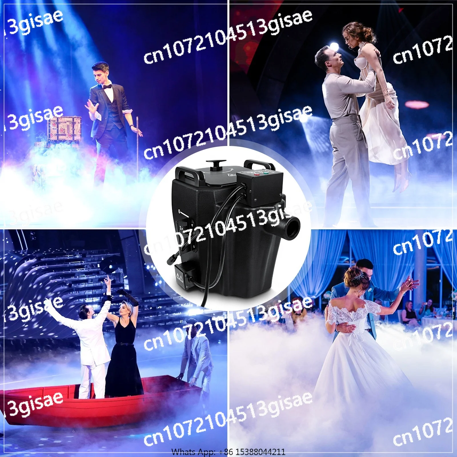 

Распылитель дыма 3500 Вт 6000 Вт Этапная машина для сухого льда Специальные эффекты Дымовая машина