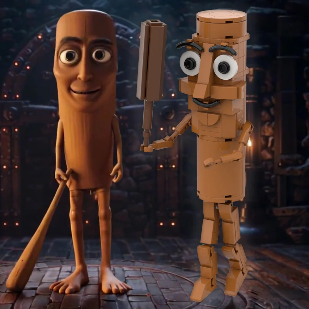 Tung Tung Tung Sahur Building Blocks Model Sets AI Monster Brainrot Animals BRR BRR PATAPIM Tralalero Tralala Figure Bricks Toy