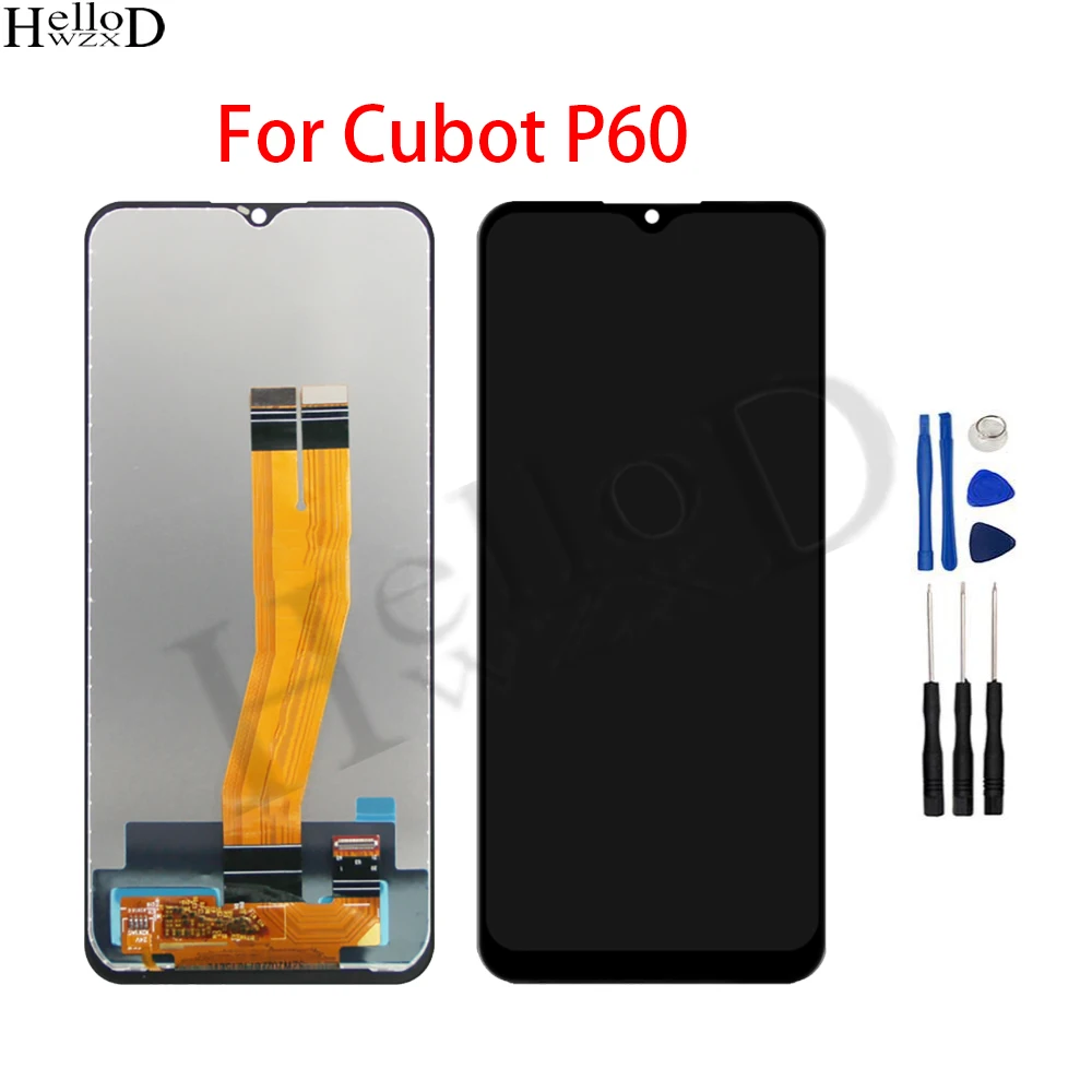 

New Tested LCD Display For Cubot P60 LCD Display Touch Screen Digitizer Assembly Front Screen Replacement