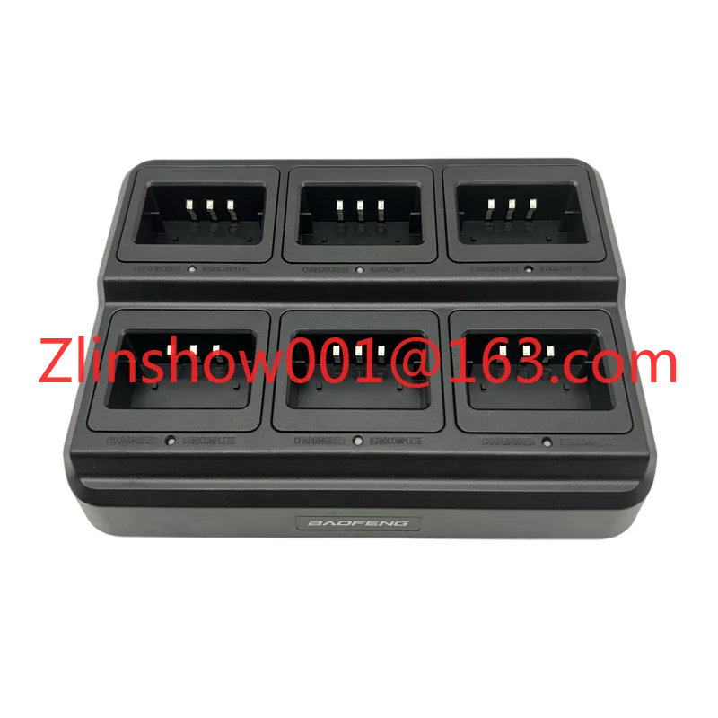 

Зарядное устройство «шесть в одном», многоблоковое зарядное устройство для двусторонней радиосвязи для BF-F8HP UV-5R+ UV-5RE UV-5RTP