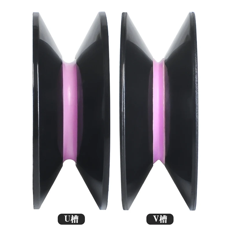 

1004 guide wheel 40mm ceramic plastic thread passing wheel wire textile tension gun pay-off stand