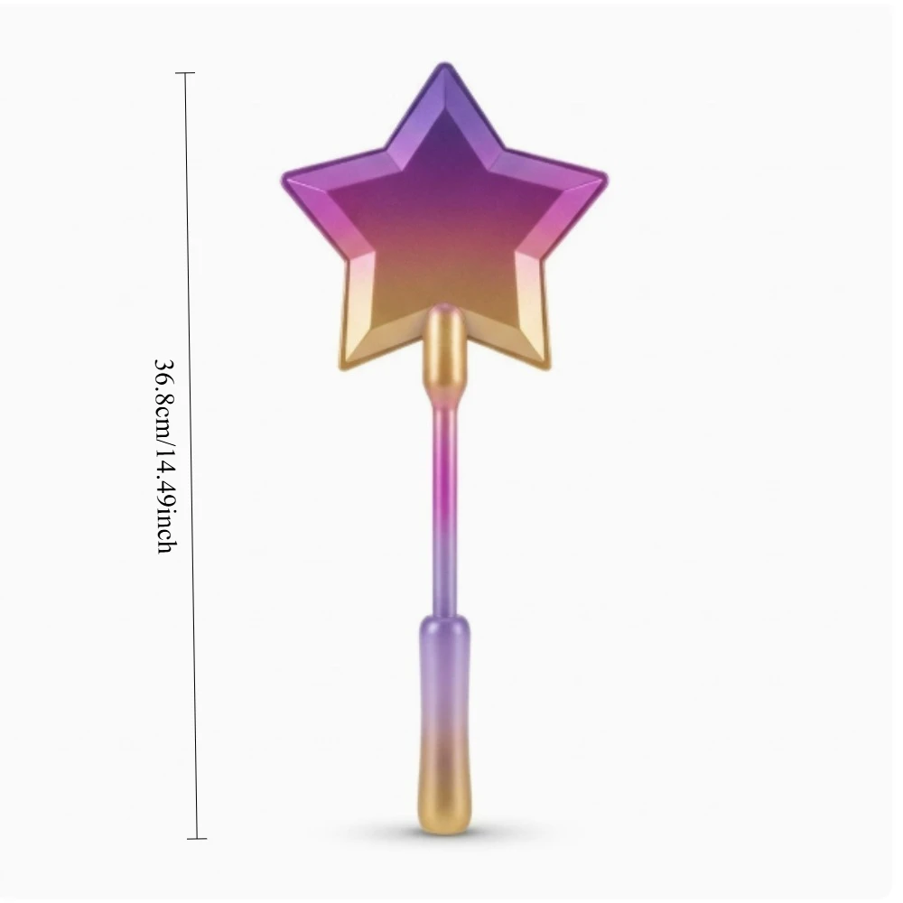 New 3D Printed Star Magic Wand Tap-to-Pay Card Holder Portable Contactless Credit Debit Card Payment Wand Novelty Fun Accessory