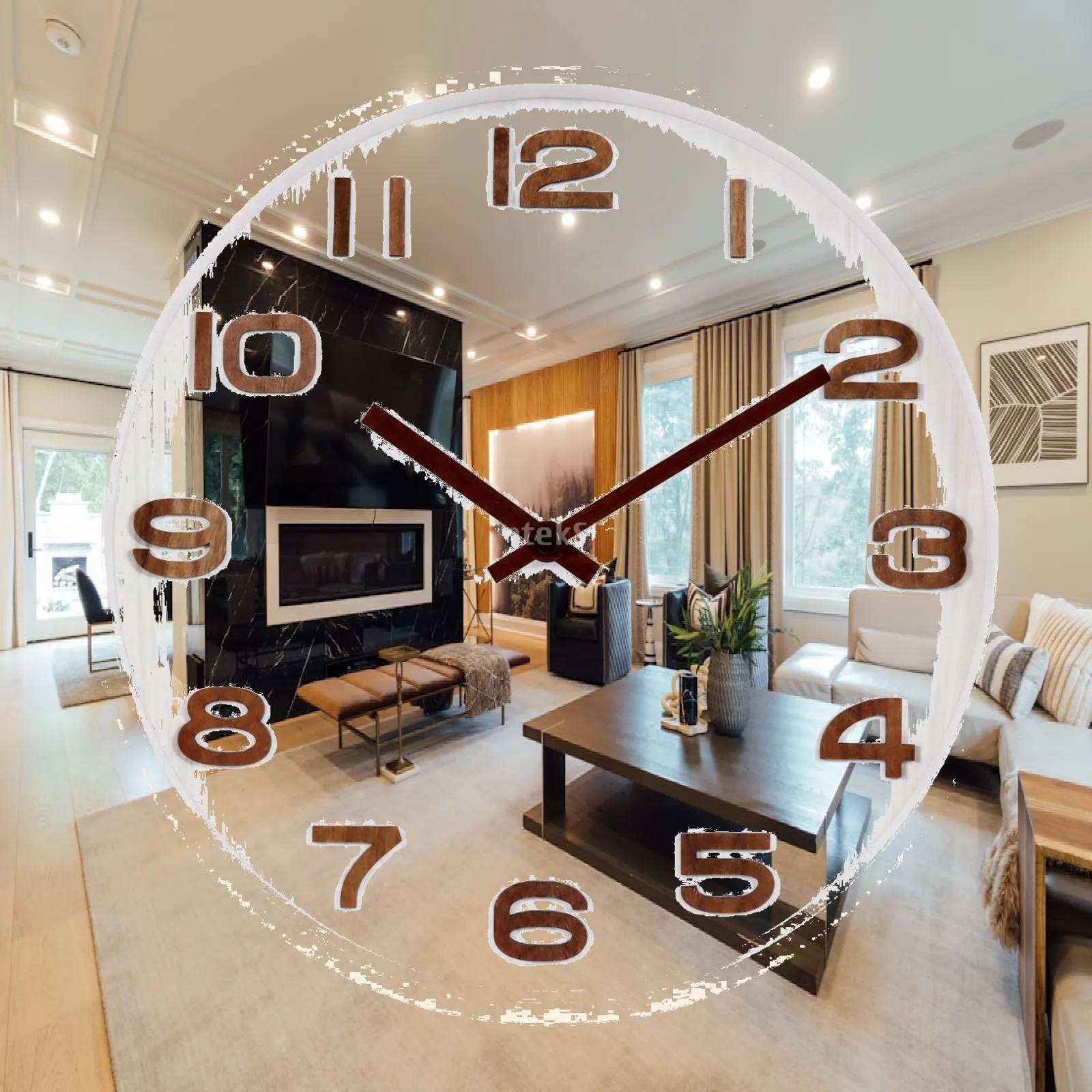 silent-analog-wall-clock-wood-glass-round-modern-decorative-for-living-room-home-office-cafe-reception