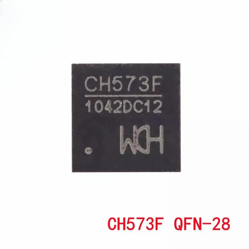 5 stücke CH573F QFN-28 CH573 Bluetooth-kompatibel BLE Drahtlose Kommunikation IC Integrierte 32-bit RISC Mikrocontroller Chip neue