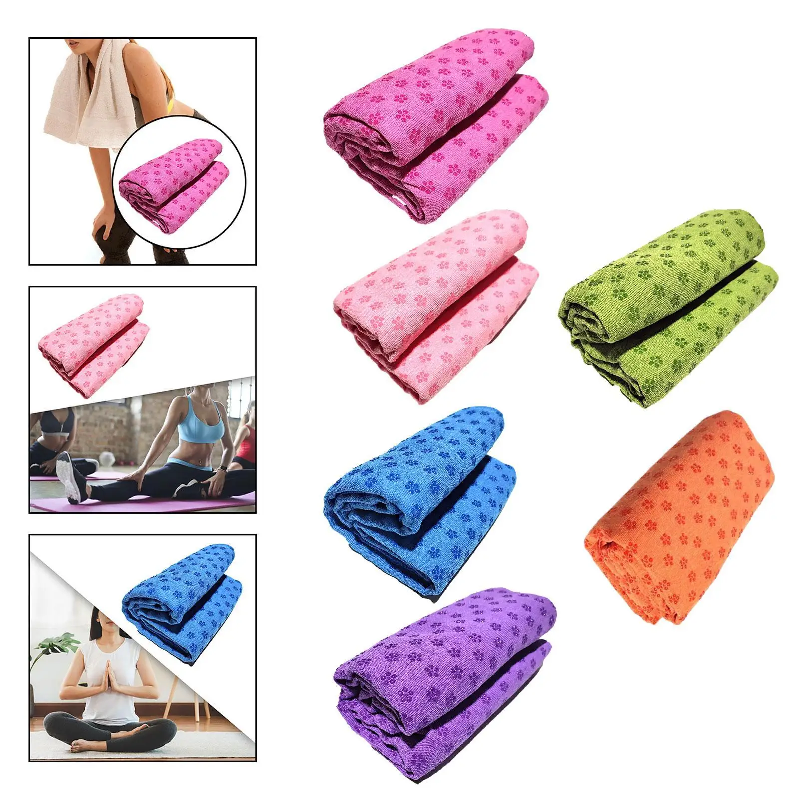 

Yoga Towel Soft Exercise Mat Yoga Towel Mat for Men Women Fitness Indoor
