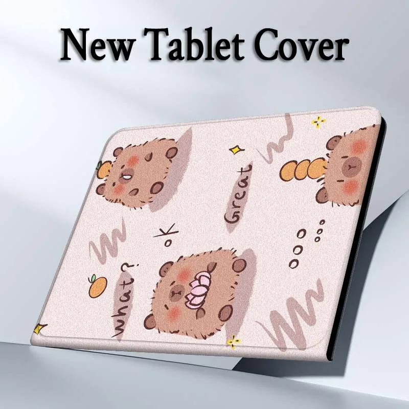 كابيبارا لطيف الكرتون ل Xiaomi Redmi الوسادة 2 7 8 6 6S 5 4 SE Pro 8.8 11 8.7 11.2 12.4 الترا بلس ماكس اللوحي