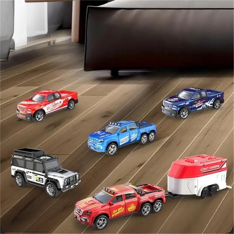 RC Cars 2.4G 5-Channel 1/64 Alloy Mini Remote Control SUV Drifts Electric Off-road Racing Buggy Vehicle Toys for Children Gifts