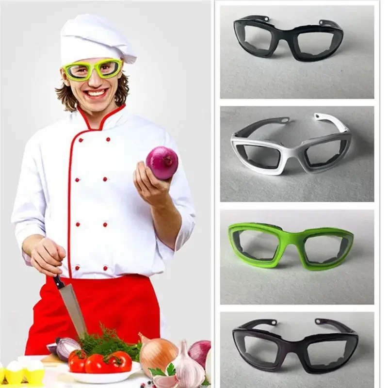 Kitchen Special Protective Glasses Cut Onion Protection Accessories Plastic Goggles Cooking Eyes Tools Barbecue Safety Prot