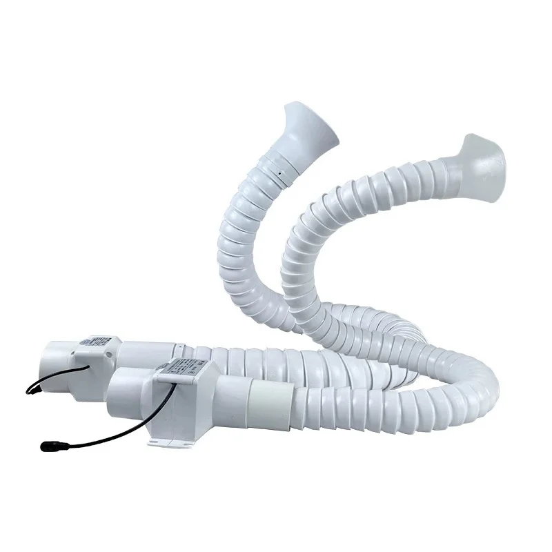 

1 шт., гибкая дымоотводная труба с круглым вытяжкой для пайки дымоотсоса, промышленная система удаления дыма