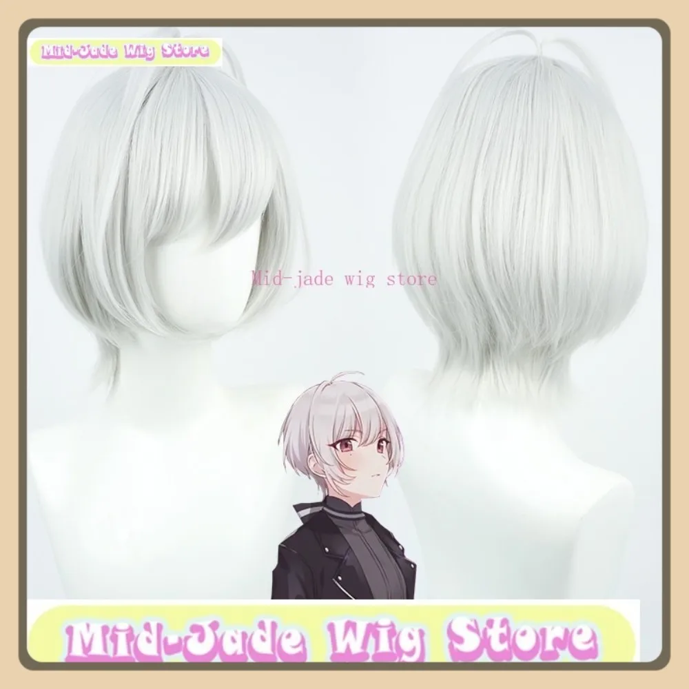 Parrucca Mid-jade Negozio Spy Classroom Givia Parrucca Cosplay Gioco anime Gioco di ruolo Puntelli per costumi da festa di Halloween Capelli sintetici