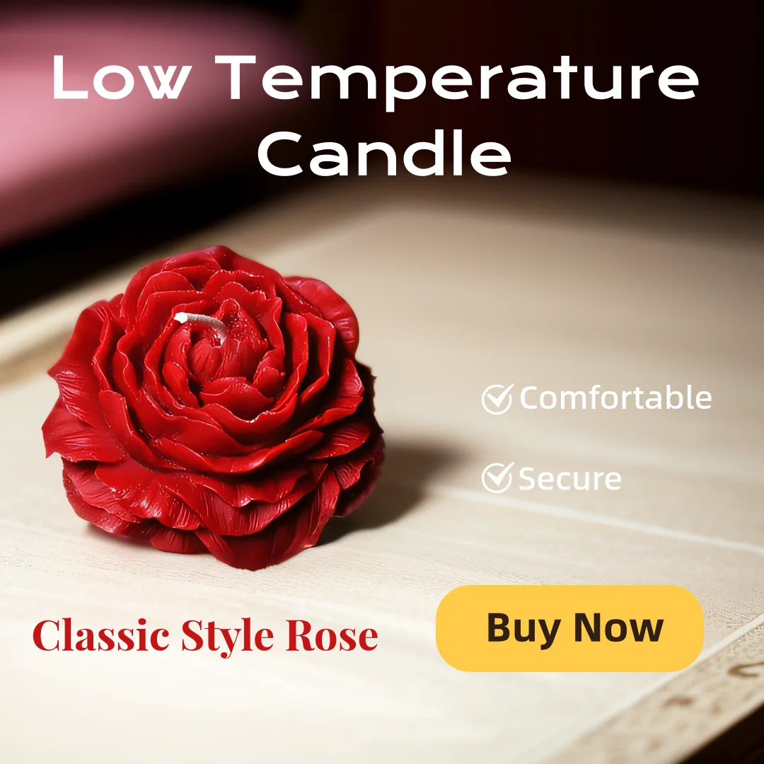 

Low Temperature Sex Candles for BDSM Play Drip Wax Adult Sextoy Erotic Bed Flirting Teasing Couples Massage