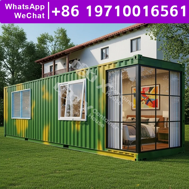 

Классные домики-контейнеры для доставки Портативные сборные домики-контейнеры для доставки Плоский пакет Домашние готовые домики Долговечность Временные