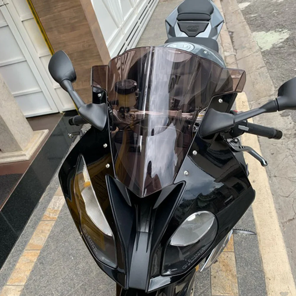 Déflecteur de carénage de pare-brise à double bulle pour BMW, pare-brise, visière, accessoires de moto, S1000RR, S1000 RR, 2015, 2016, 2017, 2018