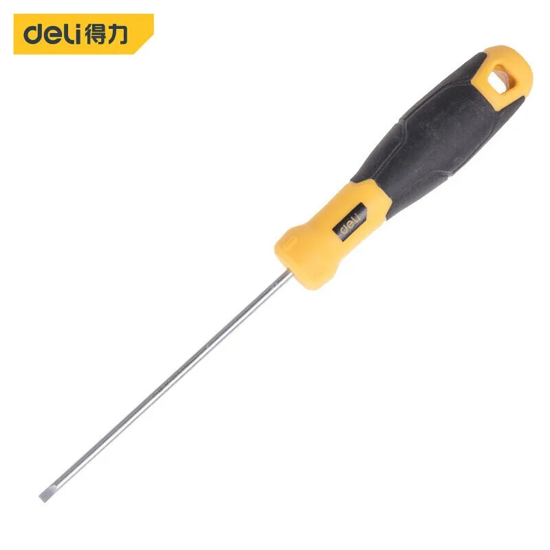 Deli torpedo handle screwdriver with magnetic screwdriver, screwdriver, parallel slotted 4.0x75mm DL2640751