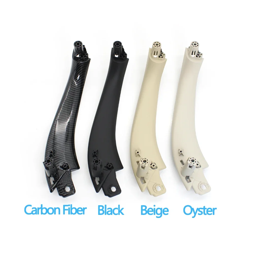 4PCS LHD RHD Car Interior Front Rear Door Left Right Inside Pull Handle Panel Cover Trim For BMW X3 X4 G01 G02 F97 F98 2018-2022