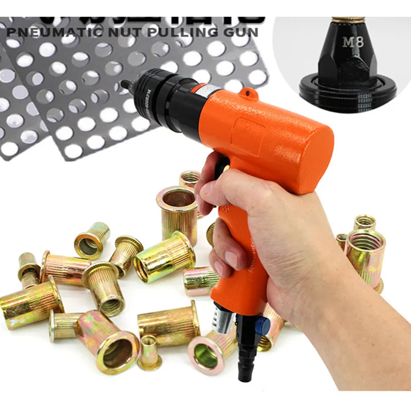 

Pneumatic cap pulling gun rivet nut gun rivet nut gun pneumatic rivet gun semi-automatic rivet nut gun