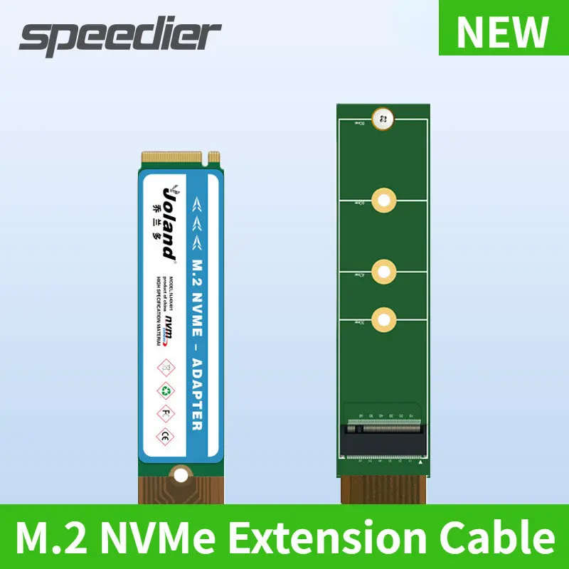 

Full Speed NGFF M.2 M2 NVMe M Key Extension Cable M.2/4X 2242/2280 SSD Adapter Card Extender Extend Cable Test Expansion 20/30CM