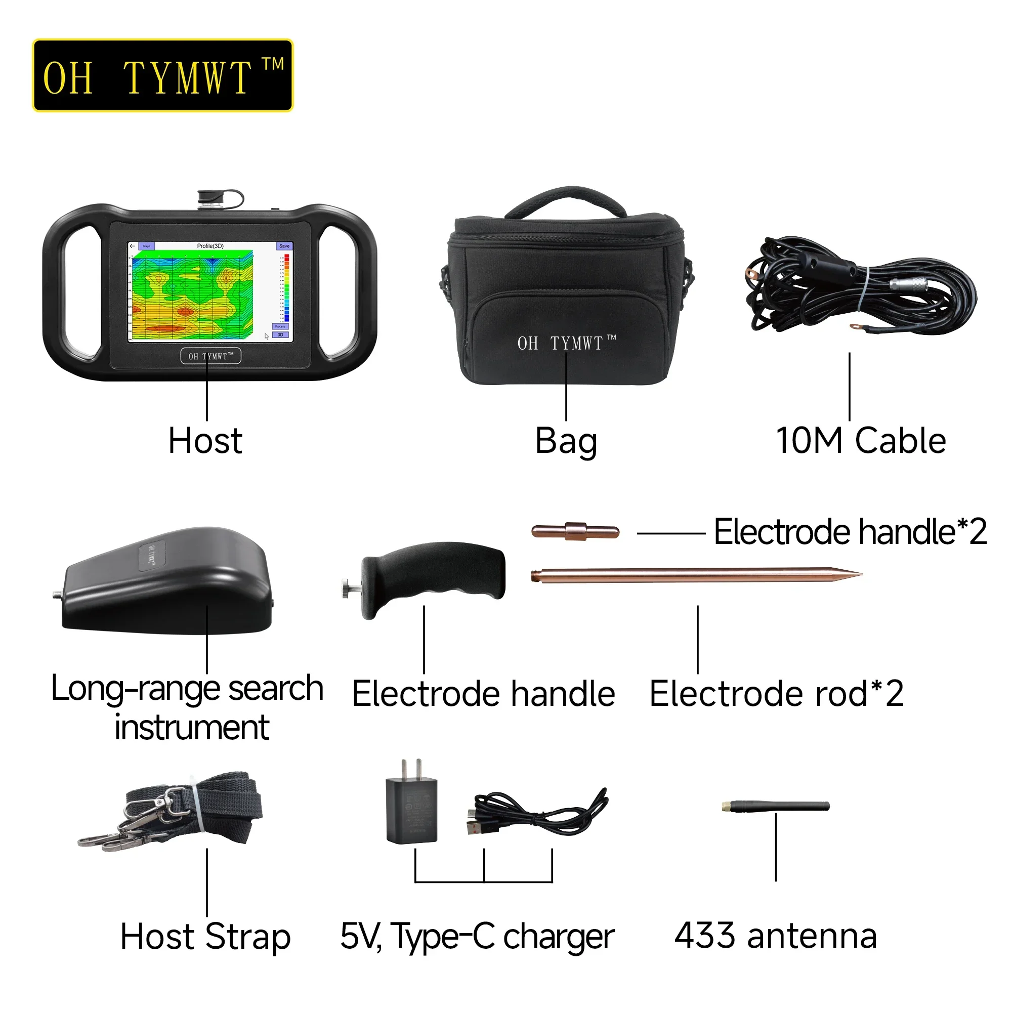 

New Arrival TYM-RS Series Ground Water Detector Long Range Search Water Detection Device Multi Functional