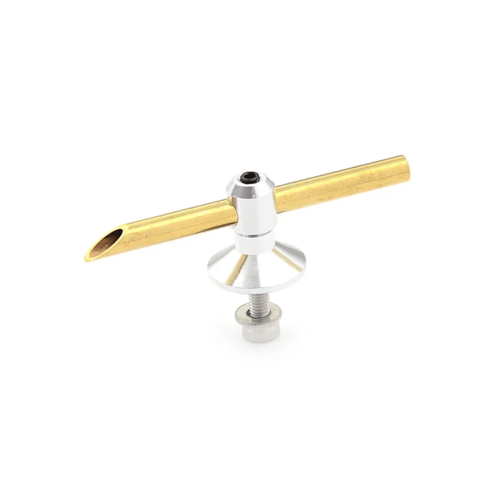 Silver And Bronze 50mm Length RC Boat Accessories Transom Mounting Water Pickup Parts