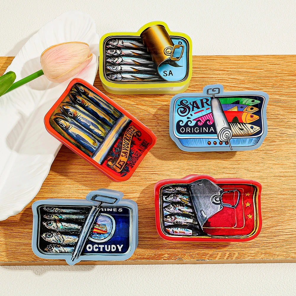 

1PC/5PCS Strange fish can hair claw, multi-functional hair accessory hair claw