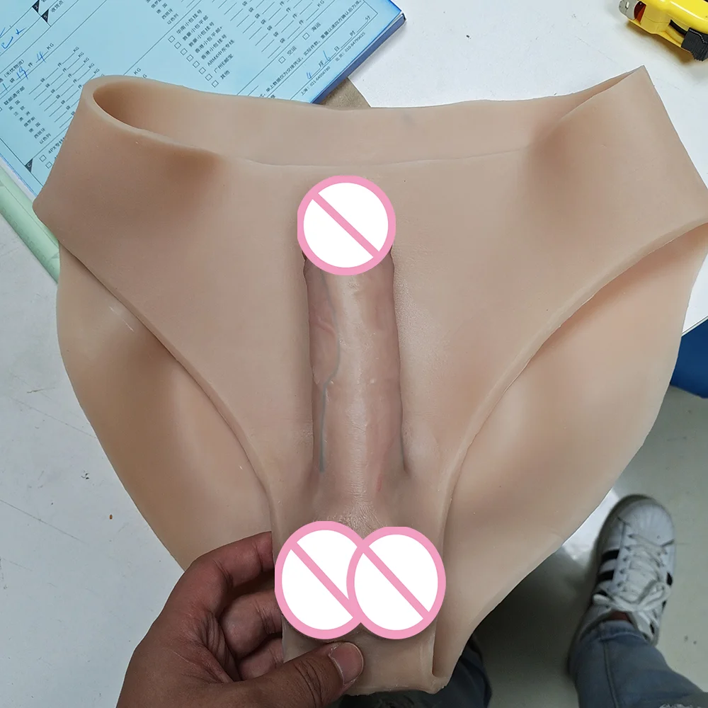 Silicone Strap On Dildo Hollow Penis Pants Female Masturbators Realistic Dildo Anal Sex Toys For woman Men Gay Lesbian Sex Shop