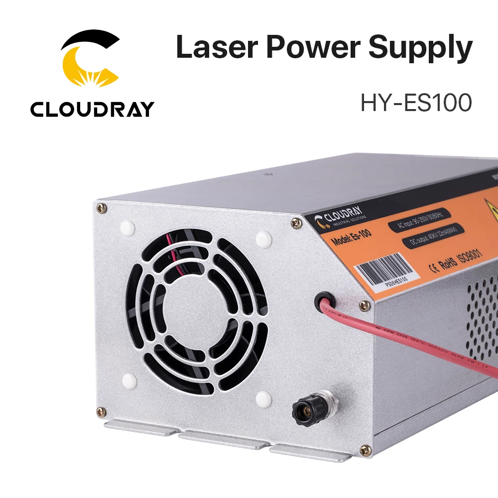 Cloudray 100-120W HY-Es100 Es Series CO2 Laser Power Supply for CO2 Laser Engraving Cutting Machine