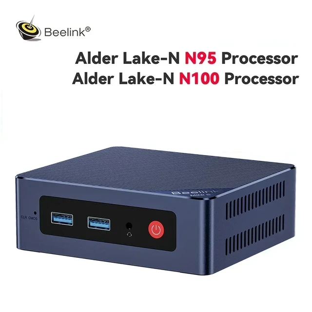 Beelink Mini S12 Pro N95/N100 N5095 MINI PC Windows 11 DDR4 8GB 256GB 16GB  500GB